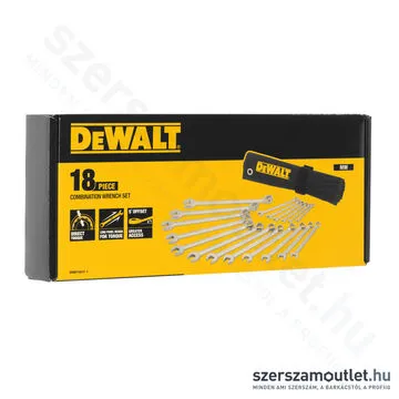 DEWALT Csillag-villáskulcs készlet, 18 darabos, (6-24mm) (DWMT19237-1)