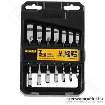 DEWALT Törpe Csillag-villáskulcs készlet, 7 darabos, (10-19mm) (DWMT19261-0)