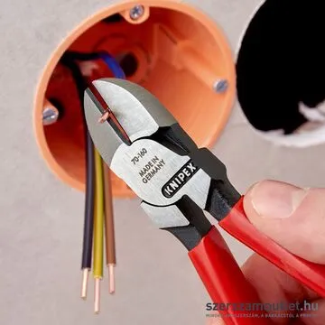 KNIPEX Oldalcsípőfogó, 160mm (70 01 160)