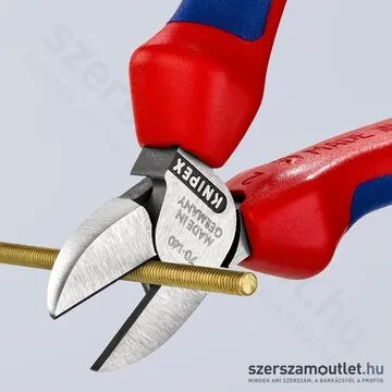 KNIPEX Oldalcsípőfogó, 140mm (70 02 140)