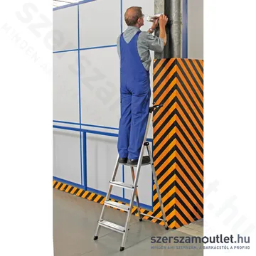 KRAUSE MONTO SAFETY Háztartási létra 4 fokos (126320)