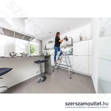 KRAUSE MONTO SAFETY Háztartási létra 5 fokos (126337)