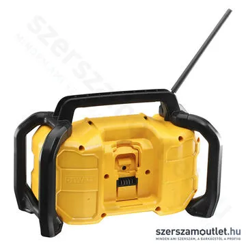 DEWALT DCR029-QW Akkus/hálózati AM/FM bluetooth rádió 18/54V (Akku és töltő nélkül)