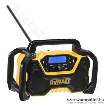DEWALT DCR029-QW Akkus/hálózati AM/FM bluetooth rádió 18/54V (Akku és töltő nélkül)