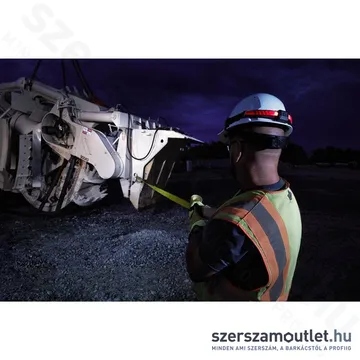 MILWAUKEE L4 HL-VIS-301 USB újratölthető sisak lámpa (600lm) (3,0Ah/4V)