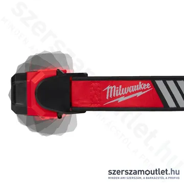 MILWAUKEE L4 HL-VIS-301 USB újratölthető sisak lámpa (600lm) (3,0Ah/4V)