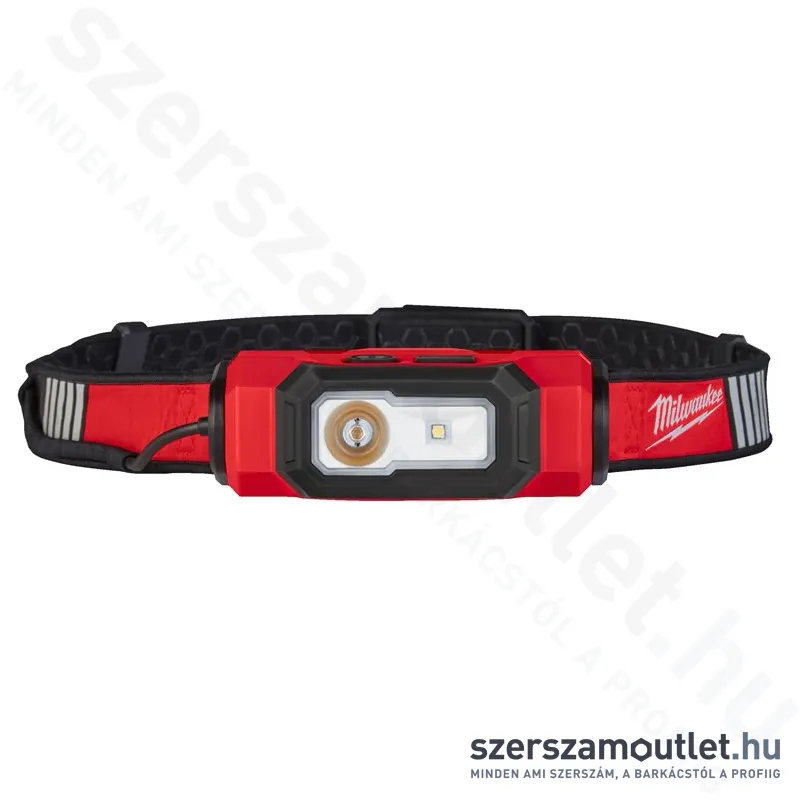 MILWAUKEE L4 HL-VIS-301 USB újratölthető sisak lámpa (600lm) (3,0Ah/4V)