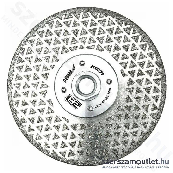 DEDRA Gyémánt csiszoló- és vágókorong 125x2,8mm