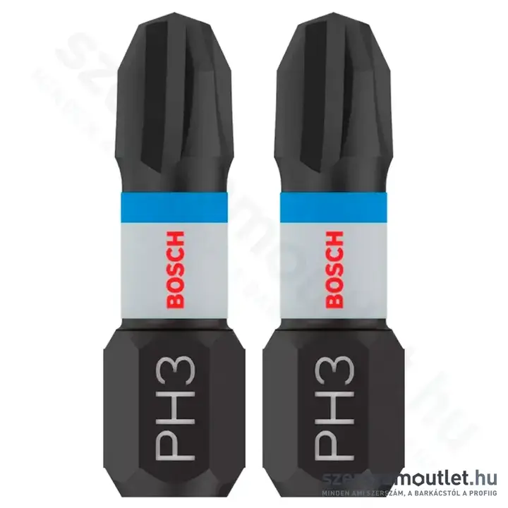 BOSCH Impact Control PH3 csavarbitek 25mm(2 db/csomag)