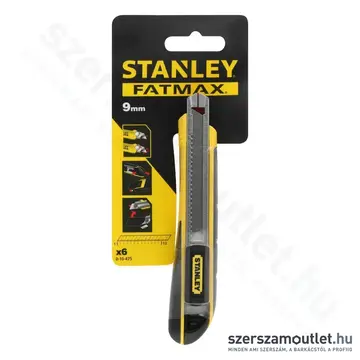 STANLEY FatMax fémházas kés 9mm + 6db penge (0-10-475)