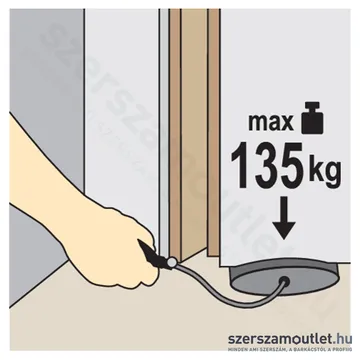 YATO Pumpás szerelőpárna 135kg 110x190mm (YT-67382)