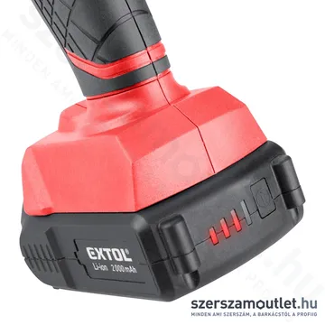 EXTOL Share20V Akkus kinyomópisztoly 300ml (1x2,0Ah/20V)