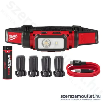 MILWAUKEE L4 HL2-301 USB újratölthető fejlámpa (600lm) (3,0Ah/4,0V)