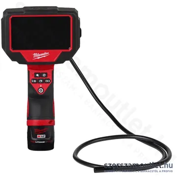 MILWAUKEE M12 360IC12-201C Akkus vizsgálókamera kofferben (360°/1,2m) (1x2,0Ah/12V) (4933480740