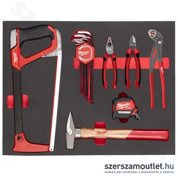 MILWAUKEE Szerszámkészlet habbetétben, 7 részes (4932493257)