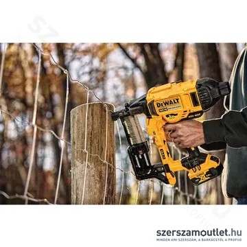 DEWALT DCFS950 Akkus szénkefementes kerítés kapcsozó (2x5,0Ah/18V)