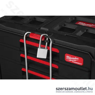 MILWAUKEE PACKOUT 4 Fiókos tároló láda