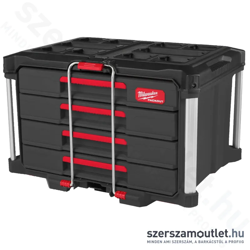 MILWAUKEE PACKOUT 4 Fiókos tároló láda (4932493189)
