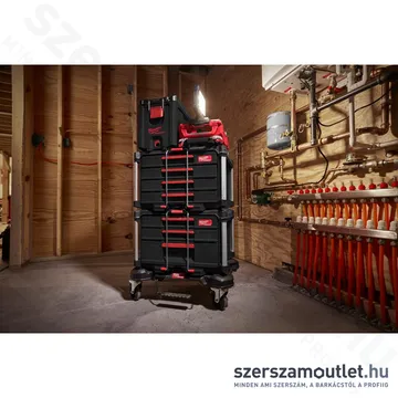 MILWAUKEE PACKOUT 2+1 Fiókos tároló láda