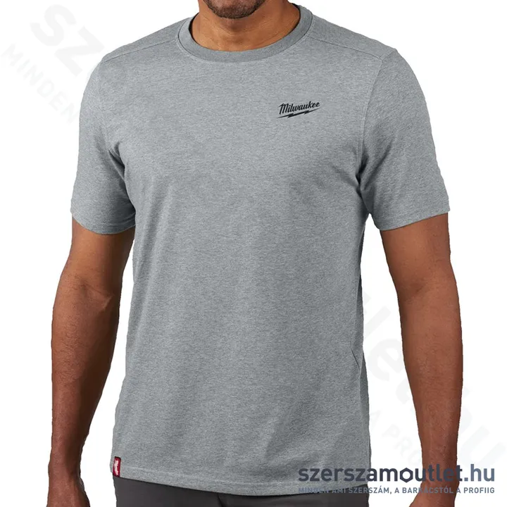 MILWAUKEE HT SS GR L Hibrid rövid ujjú póló SZÜRKE (L)