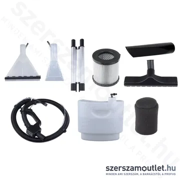 DEDRA Kárpittisztító porszívó - 2in1 mosóporszívó 20L 1,2kW