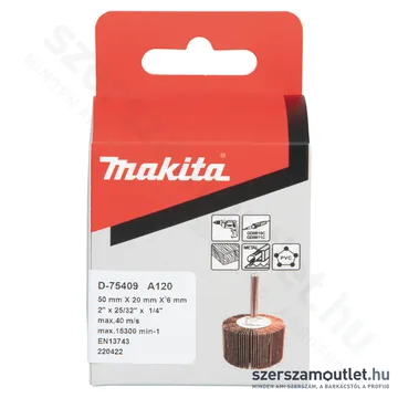 MAKITA Csapos csiszoló A120 50x20x6mm (D-75409)