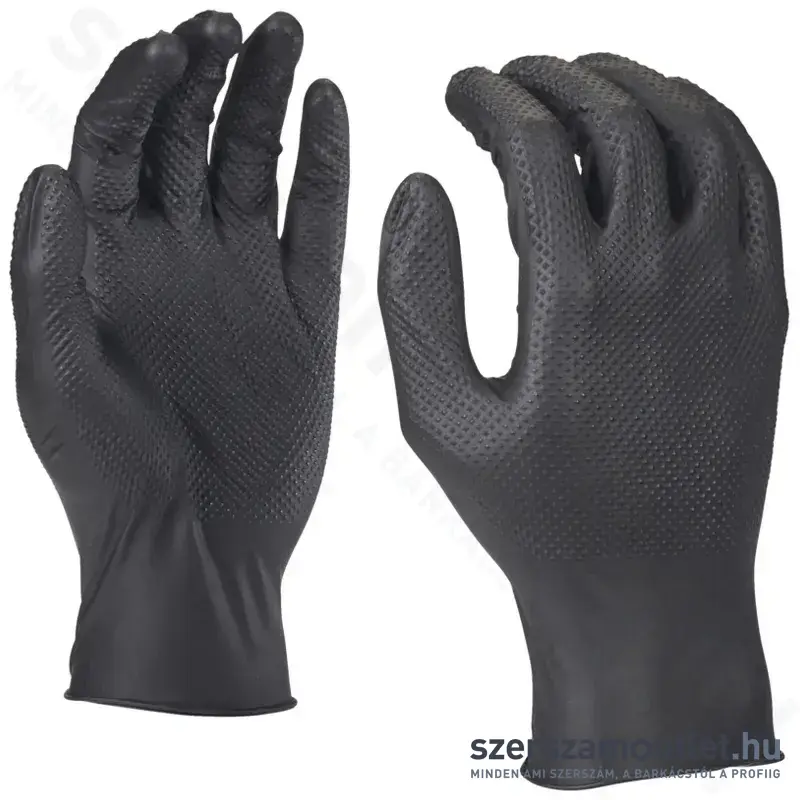 MILWAUKEE Csúszásmentes NITRIL szerelőkesztyű XXL/11 (50db) (4932493237)