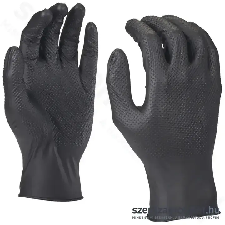 MILWAUKEE Csúszásmentes NITRIL szerelőkesztyű XXL/11 (50db)