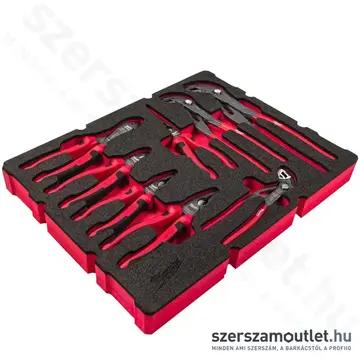 MILWAUKEE PACKOUT Fogó készlet habbetétben 8 részes (4932493643)