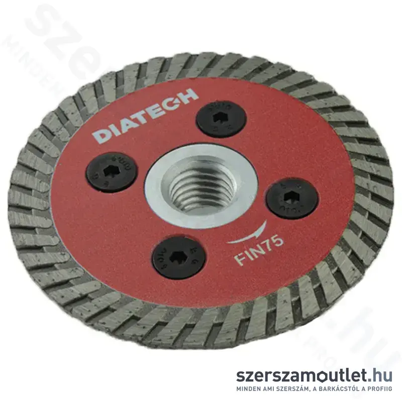 DIATECH Mini turbó vágókorong M14 75mm (FIN75)