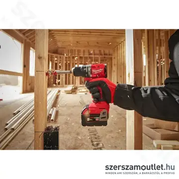 MILWAUKEE M18 BLPDRC-502C Akkus ütvefúró-csavarozó kofferben (2x5,0Ah/18V) (4933492826)