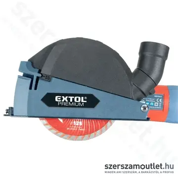 EXTOL Porelszívó adapter sarokcsiszolóhoz, vágáshoz 125mm (8807026)