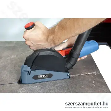 EXTOL Porelszívó adapter sarokcsiszolóhoz, vágáshoz 125mm (8807026)