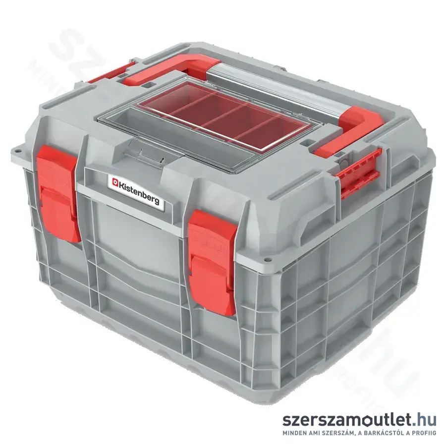KISTENBERG C BLOCK ALU LOG Szerszámkoffer 450x380x297mm (KXCA454030-4C)