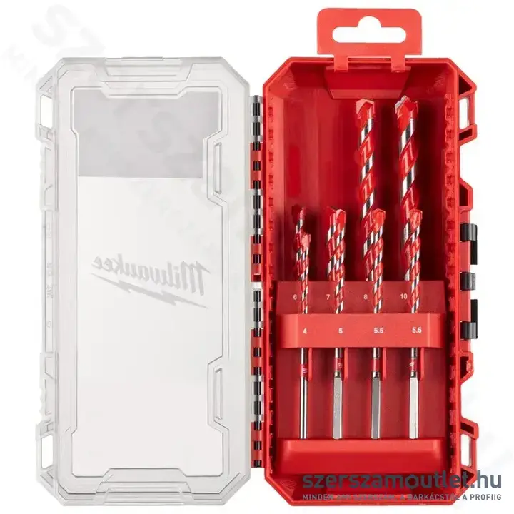 MILWAUKEE Betonfúrószár készlet 8 részes (4-10mm) (4932493882)