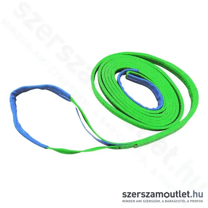 KERBL Emelő heveder ZÖLD (4m/60mm) (37624)