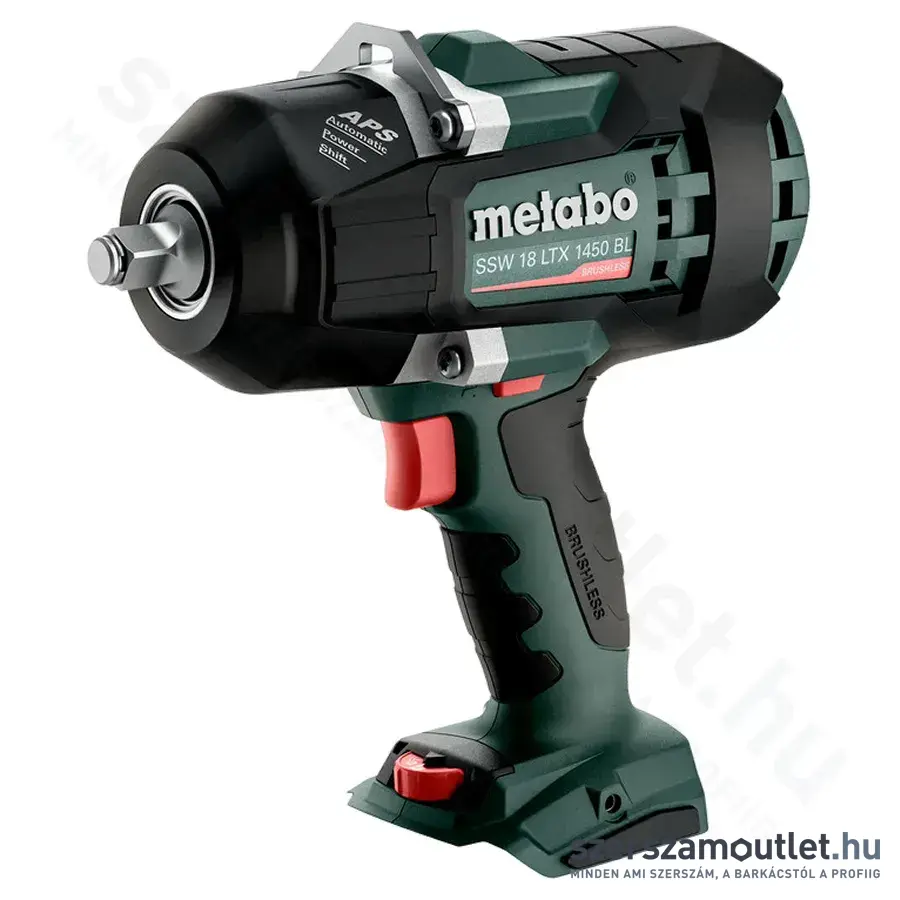 METABO SSW 18 LTX 1450 BL Akkus szénkefementes ütvecsavarozó 1/2