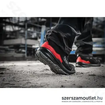 MILWAUKEE FLEXTRED S3S Munkavédelmi bőr magasszárú cipő BOA fűzővel 40-es (B1M110133)