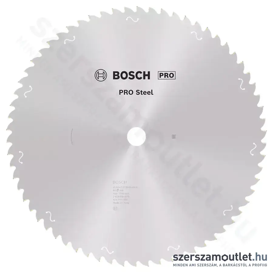 BOSCH PRO Steel Körfűrészlap acélhoz T66, 355x2,2x25,4mm