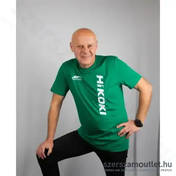 HIKOKI Póló ZÖLD (M)