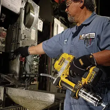 DEWALT DCGG571NK Akkus zsírzópisztoly 690bar, 400g, 1m (Akku és töltő nélkül!)