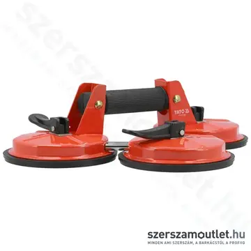 YATO Vákuumos ablakemelő/üvegfogó 3x150mm 155kg (YT-37239)