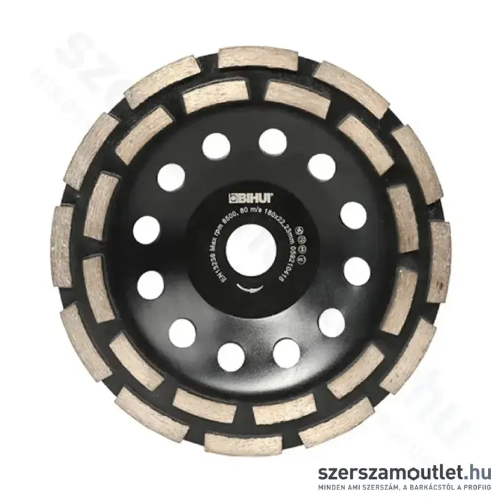 BIHUI dupla soros gyémáttárcsa 180mm