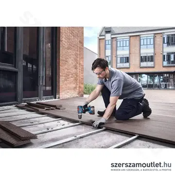 BOSCH GSB 18V-65 Professional Akkus szénkefementes ütvefúró-csavarozó 65/31Nm, 13mm (2x2,0Ah/18V)