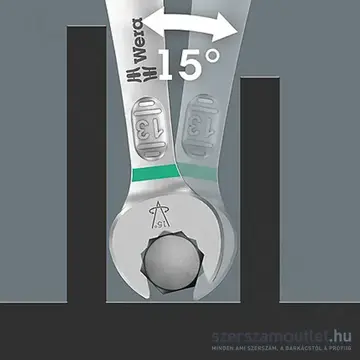 WERA 6003 JOKER Csillag-villáskulcs 12mm