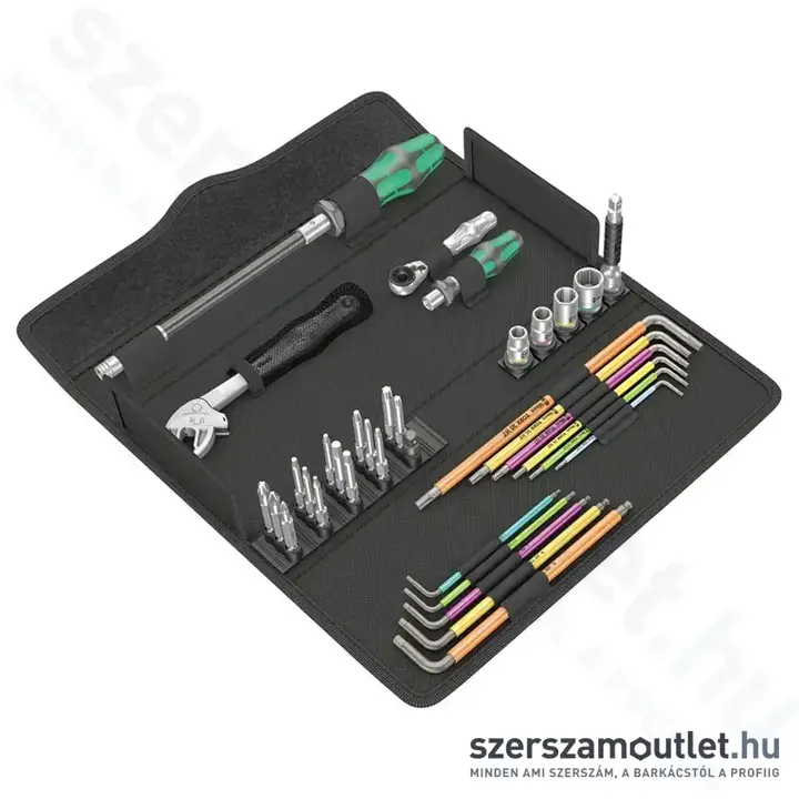 WERA Kraftform Kompakt F 1 Csavarbehajtó szerszámkészlet ablakbeépítéshez 36 részes