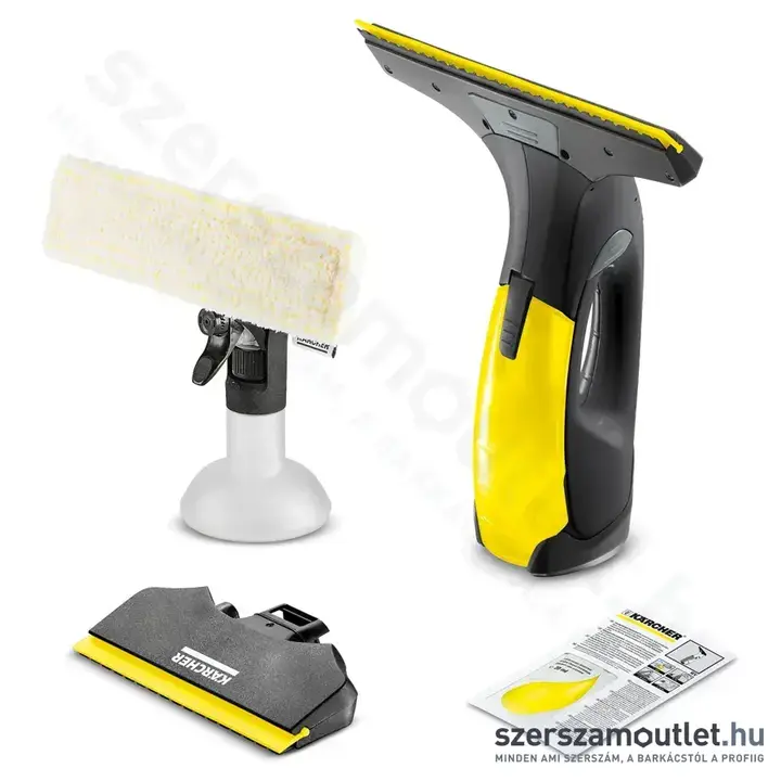 KARCHER WV 2 Premium Black Edition Akkus ablaktisztító, 100ml, 105m2, 220-240V