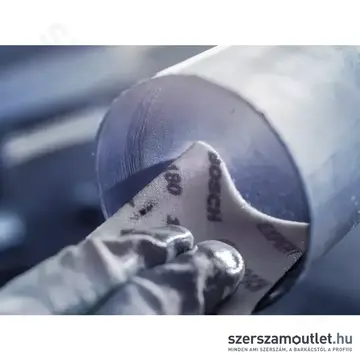 BOSCH EXPERT W480 Web 1/4 kézi csiszolólap készlet, G120/G180/G240/G320, 115x140mm, 6db-os