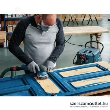 BOSCH EXPERT O780 Foil Csiszolótárcsa excentercsiszolókhoz, G80, 125mm (6db/csomag)