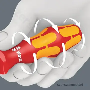 WERA Big Pack 100 VDE Szigetelt csavarhúzó készlet fázisceruzával 14 részes